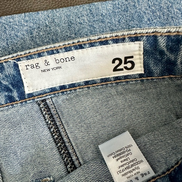 Rag & Bone Med Blue Denim Jeans - Picture 2 of 6